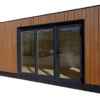 container bureau chantier avec finitions professionnelles