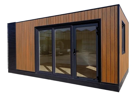 container bureau chantier avec finitions professionnelles