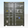 Ouverture Container 20 Pieds High Cube Neuf