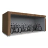Abri vélo container 20 pieds
