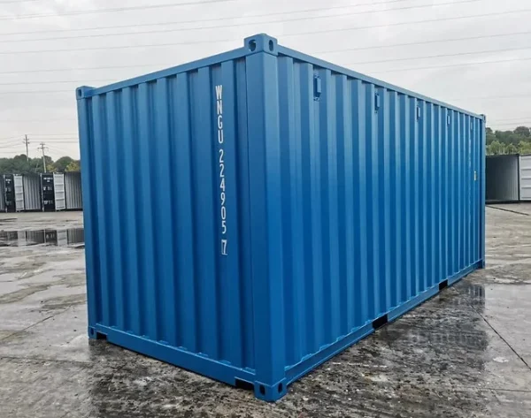 Extérieur Container Maritime Neuf 20 Pieds Dry Cargo Premier Voyage