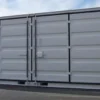 Container de stockage 20 pieds Open Side – Blanc exérieur