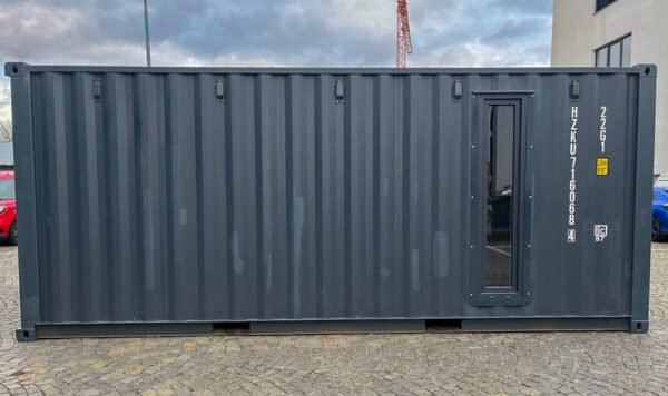Conteneur Maritime 20′ avec Portes Sectionnelles 2