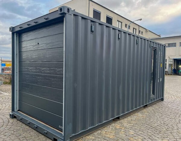 Conteneur Maritime 20′ avec Portes Sectionnelles