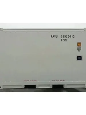 Extérieur du container isotherme 10 pieds compact
