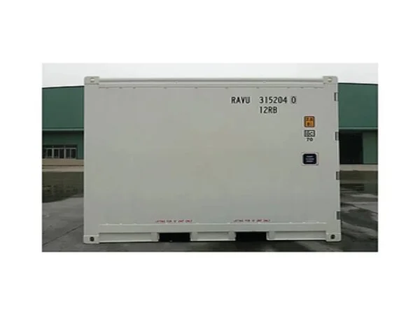 Extérieur du container isotherme 10 pieds compact