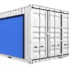 Garage prefabrique en container maritime de 28-m² vue exterieure