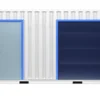 Portes dorigine fonctionnelles des containers maritimes