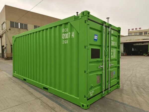 Vue extérieure Container Offshore 20 Pieds – Toit Ouvert DNV 2.7-1