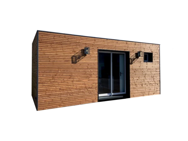 studio container 20 pieds aménagé habitable