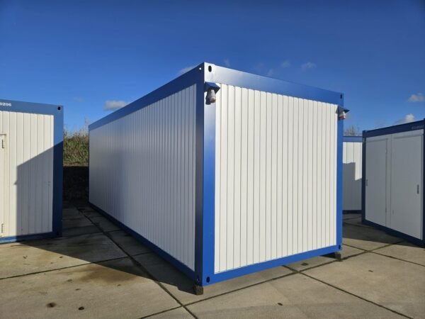 Conteneur bureau modulaire avec éclairage LED