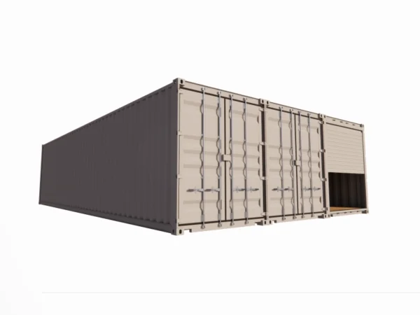 extérieur Local d’entreposage 85 m² en container de 40 pieds