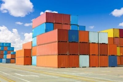 Comparatif des Tailles de Containers Maritimes