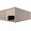 vue externe Local d’entreposage 85 m² en container de 40 pieds
